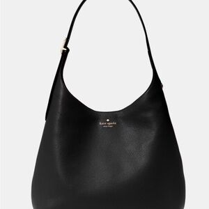 Kate Spade Classic Black Leather Hobo
